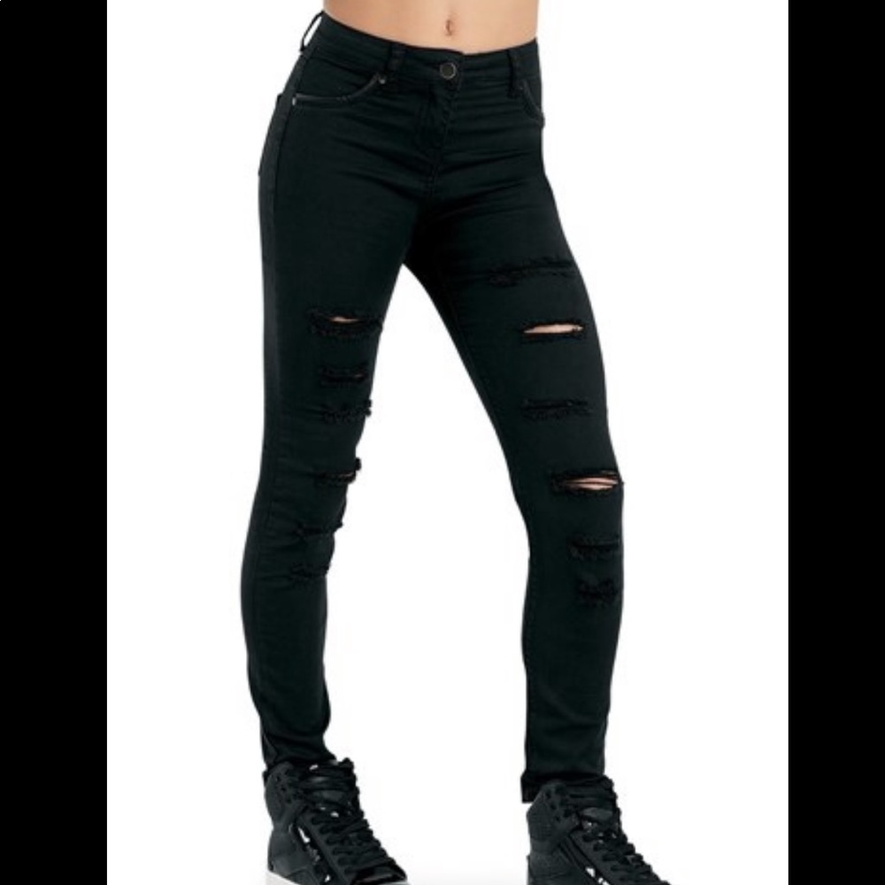 Balera Skinny Slashed Jeggings (made for Dance)